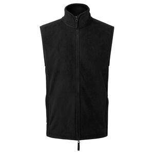 Premier Mens Artisan Fleece Vest / Black